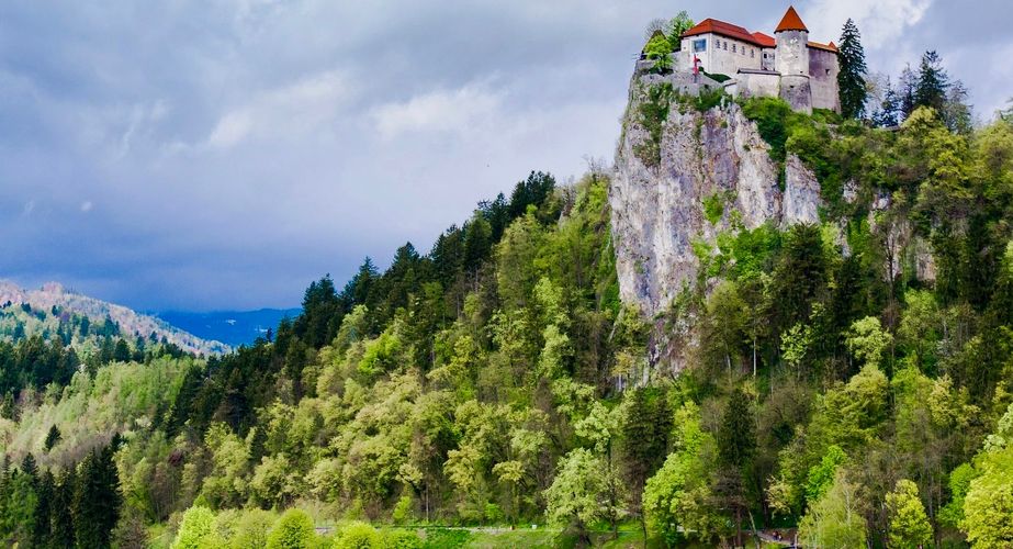 Kasteel in Bled Kasteel in Bled